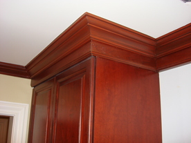 Custom cabnet moulding