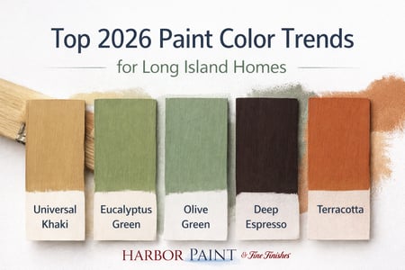 Top 2026 Long Island paint trends