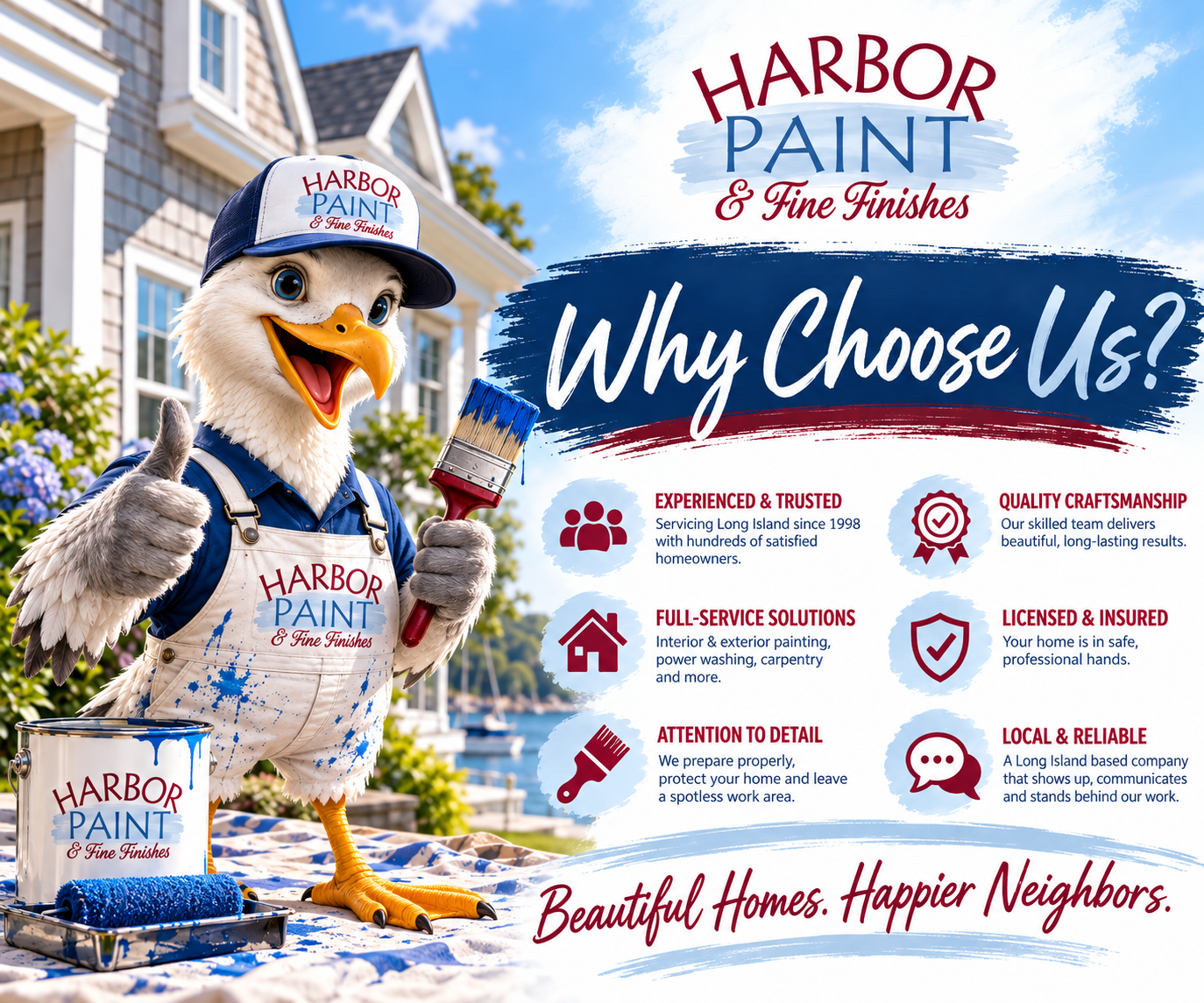 WHY choose Harbor Paint 3 WHY choose Harbor Paint 3