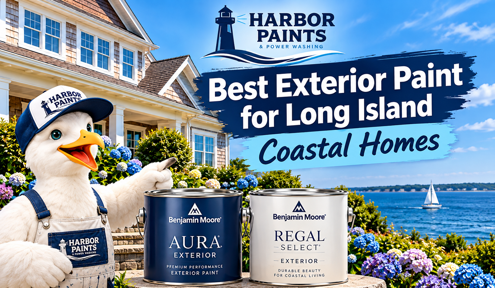 Best Exterior Paint for Long Island Homes | Harbor Paints